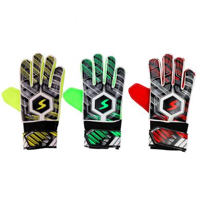 China Finger ProtectionÂ   Professional Goalkeeper Gloves Size 5-10 Football Goalie Luvas De Goleiro Man Football Training Red Latex Gloves for sale