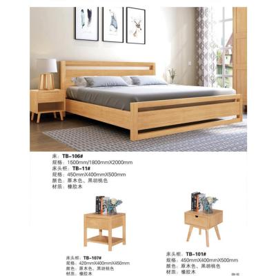 China OEM Furniture General Use And Simple Design Hotel Furniture Solid Wood Wood Material Bedroom for sale