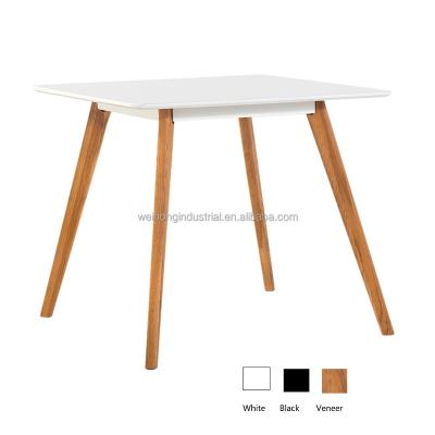 China White Solid Oak Solid Wood Dining Table for sale