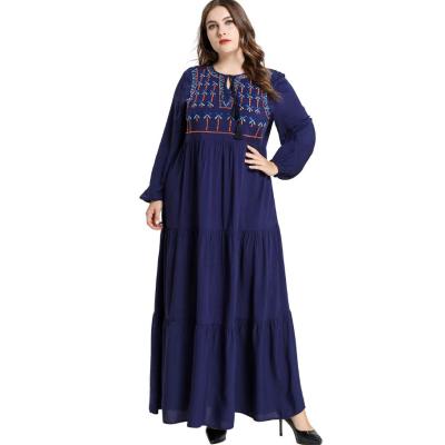 China Wholesale Viable Maxi Rayon Islamic Summer Women's Dresses T-D154 for sale