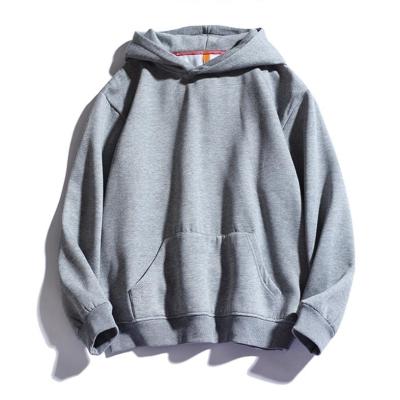 China Anti-pilling T-MH610 Heather Gray Winter Pullover Men's Hoodies Sweatshirts for sale