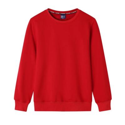 China Wholesale Unisex Anti Shrink Winer Red Crewneck Heavy Velvet T-UH510 Sweatshirt for sale