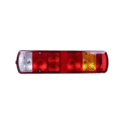 China Cheap Price Warranty 1 Year Red And Yellow White Halogen Truck Trailer Tail Light Truck Car For Howo for sale