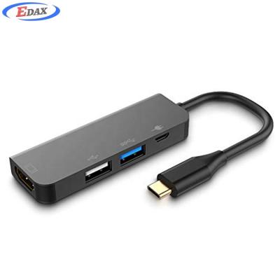 China Mobile Devices .desk Computer USB Type C to HDM 1 Adapter USB C Hub to Micro USB Charging Port Compatible for Windows10/Mac OS/Android for sale