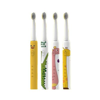 China Outdoor Automatic Acoustic Wave Kids Electric Toothbrush 3-12 Years Old Toiletries for sale