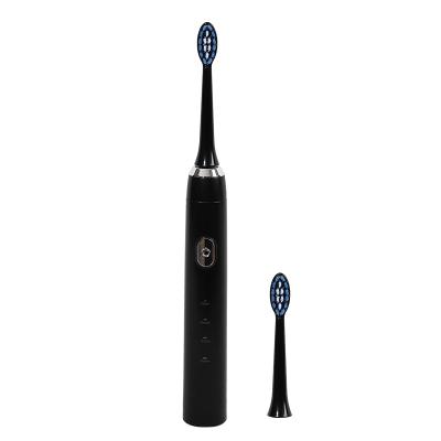 China 3 Mode Outdoor Cheap Clean Whitening Rechargeable Acoustic Electric Toothbrush with 2 Brush Heads for sale