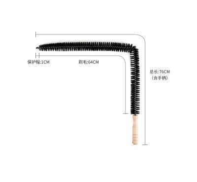 China New sale viable sink type kitchen spinning brush for washing machine wall pipe kitchen interior cleaning brush for sale