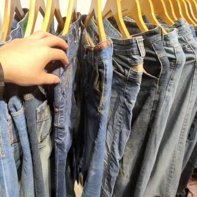 China High Grade Second Hand Clothes Factory Hot Sale Wholesale Used Jeans Pants Second Hand Clothes for sale