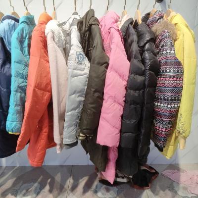 China High Grade Second Hand Clothes Winter Keep Coats Warm Used Second Hand Branded Clothes Used Clothes for sale