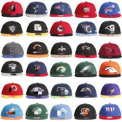 China breathable & 2021 hot sale raincoats for american football team 32 for NCAA NFL HATS snapback baseball cap for sale