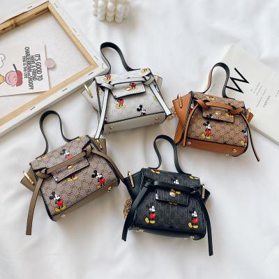 China Dropshipping Fashion 2021 New Korean Children's Mini Shoulder Bag Diagonal Coin Purse Girl Portable Accessory Bag for sale