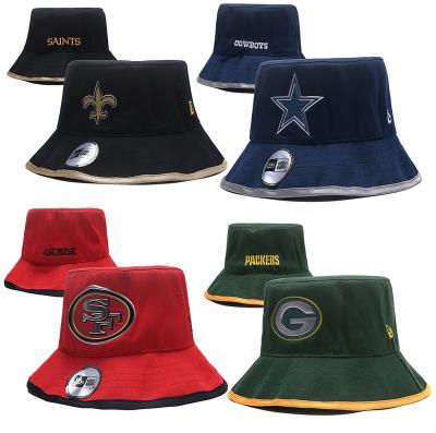 China Latest Design USA Athletic High Quality American Football All 32 Team Bucket Hat for sale