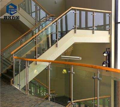 China Modern stainless steel glass balustrade design for sale