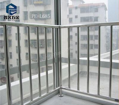 China Stair Round Pipe Stainless Steel Bar Railing System For Balcony /porch/ Stairs for sale