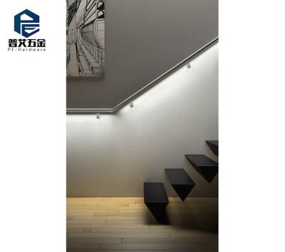 China Led Staircase Stainless Steel Handrail Design for sale