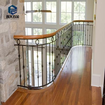 China Modern French Wrought Iron Balcony Railing Design for sale