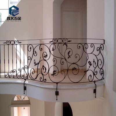 China Deck Balcony Stair Railing And Wrought Iron Railing Design for sale