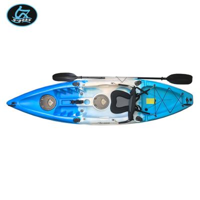 China Cheap LLDPE U-Boat Hot Selling Kayaks Single Seat Rowing Boat With Pedals for sale