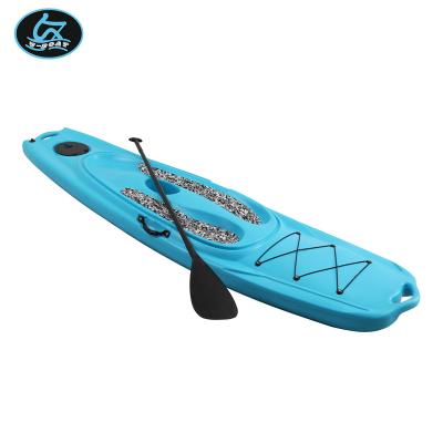 China High Quality Plastic U-Boat HDPE Rack Panels Sampan Single Kayak With Paddle For Surfing for sale