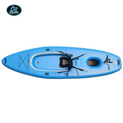 China New Designed Single Inflatable U-Boat Surfboard Unisex Fishing Board Sit On Paddle Top Inflatable Cheap Kayak for sale