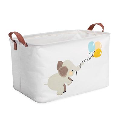 China 2022 New Arrival Rectangular Folding Storage Bin Durable Laundry Basket For Baby Boy Or Girl Light Weight And Portable Laundry Hamper for sale