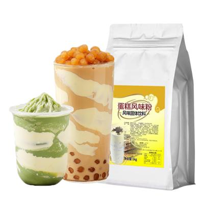 China Suitable for men and women more than three years OEM milk tea powder high level manufacturer Better Taste Milk tea raw materials harden beverage powder flavored bubble tea for sale