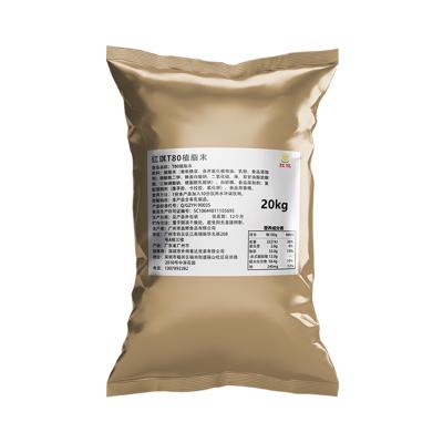 China OEM Instant Whipping Cream Powder Milk Tea Powder Bubble Tea Supplies Bubble Tea Bread Cake 25KG Granule Whole Milk Powder Bubble Tea Supplier for sale