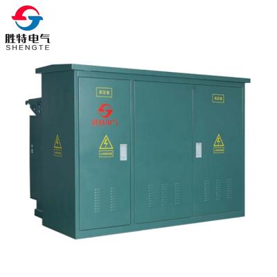 China ZGS11 630kva 10kv Power Transformer Outdoor Box Type Complete Combo Substation for sale