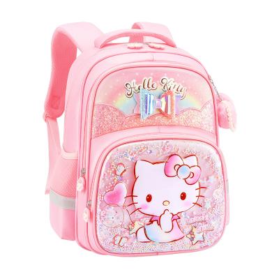 China Large Capacity Waterproof Children School Bag Girls Leisure Cartoon Printed Backpack Bag Quality Schoolbags For Children for sale