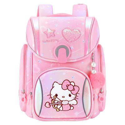 China Cartoon Girls Waterproof Pink School Bags Factory Wholesale Cute Backpacks For Student Kids School Bag for sale