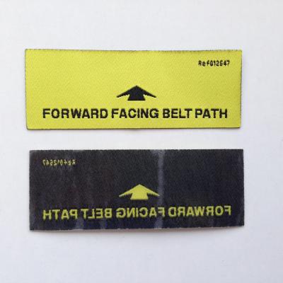 China Factory Direct High Quality Cheap Wholesale Hot Selling New Custom Viable Iron-On Damask Woven Labels for sale