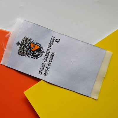 China Factory Direct Viable No MOQ High Quality Cheap Wholesale Hot Sale Custom Woven Labels For Apparel for sale