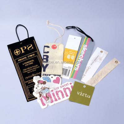 China Viable Wholesale High Quality Colorful Hot New Arrival Cheap Custom Printing Hang Tags for sale