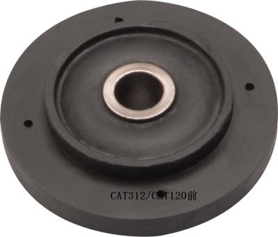 China Construction machinery parts engine support cushion for CAT200B 307B 308 312 engine cushion engine support excavator rubber parts for sale