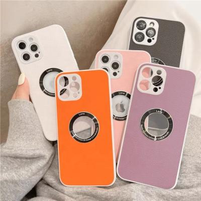 China High Quality Anti-drop Pattern TPU Leather Case For iPhone 12 New Design With Camera Protection Phone Cover For iPhone 11 Pro Max for sale