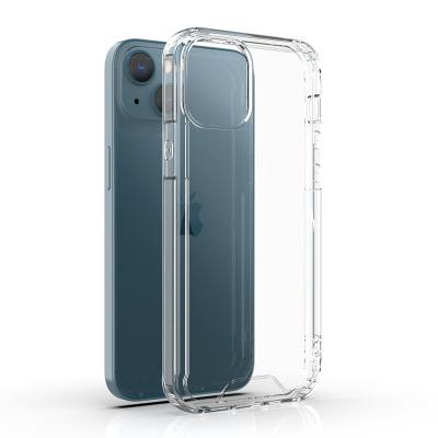 China Anti-drop 1.5mm thickness tpu case bumper acrylic airbag cell phone shockproof cell phone case for iphone 13 pro 13pro 13 max back cover for iphone for sale