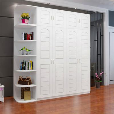 China (Size)Ebest Adjustable Wooden Wardrobe Bedroom Furniture Wardrobe Bedroom Wardrobe Cabinet for sale