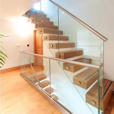 China Ebest Staircase Kits Stair Material Modern Floating Stairs Floating Light for sale