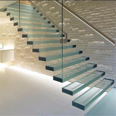 China Ebest New Style Modern Stairs Floating Steel Floating Stairs Modern Prefab Floating Stairs for sale