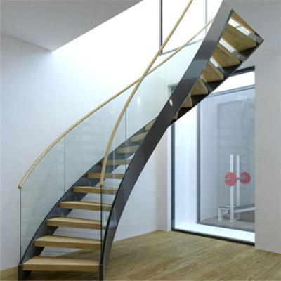 China Ebest Modern Outdoor Spiral Staircase Stainless Steel Stair Railings Stair Flooring for sale