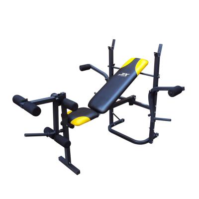 China Indoor Multi Station Weight Press Bench Indoor Sports Products Adjustable Weightlifting Benches for sale