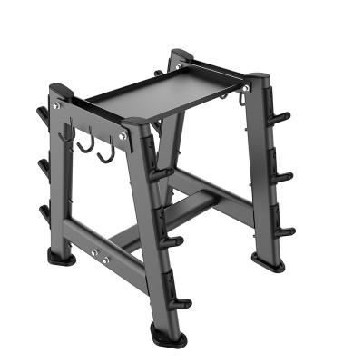 China Modern Indoor Sport Fitness Equipment in Layer Free Tiered Dumbbell Gym Accessory Weight Rack for sale