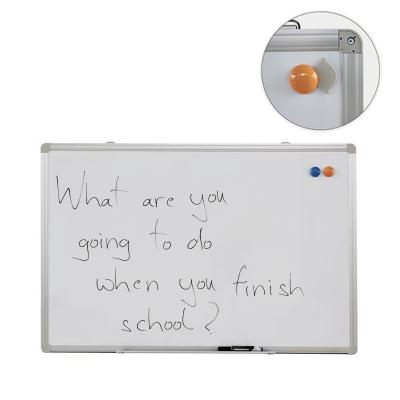 China Best Selling Plastic Wall Mounted Magnetic Whiteboard Marking School Furniture Classroom Magnetic Whiteboard for sale