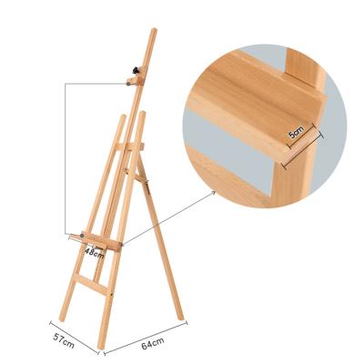 China Regular ODM/OEM Art Easel Providing One-Stop Service Kids Acrylic Easel Storage French Easel for sale