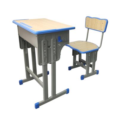 China Modern Student School Furniture Set Classroom Desk and Chair with Best Prices for sale