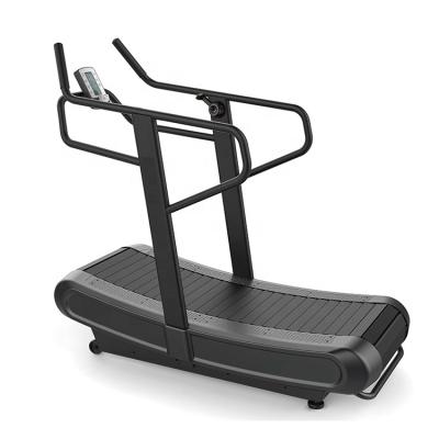 China Newest Pro Commercial Manual Curved Running Treadmill Machine For Gym / Home Use for sale