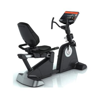 China New Luxury Multiple Display Recumbent Touch Screen Touch Screen Recumbent Bike Exercise Bikes For Home Gym Purchase Use for sale