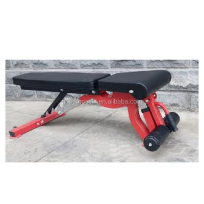 China Modern Wholesale Price Gym Fitness Equipment Exercise Folding Weight Flat Adjust Slope Drop Bench for sale