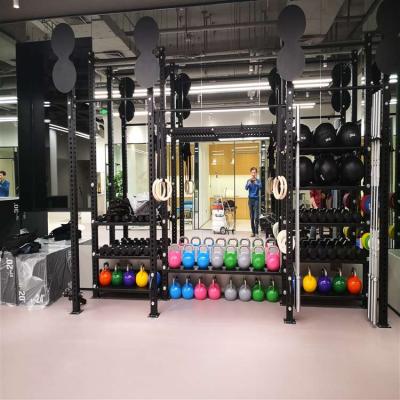 China Multifunctional Heavy Duty Rack Space Saving Commercial Gym Fitness Storage for sale