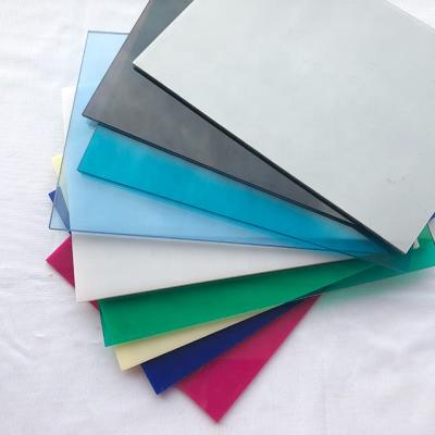 China Contemporary Clear Polycarbonate Sheet Polycarbonate Solid Sheet For Roofing And Awning for sale